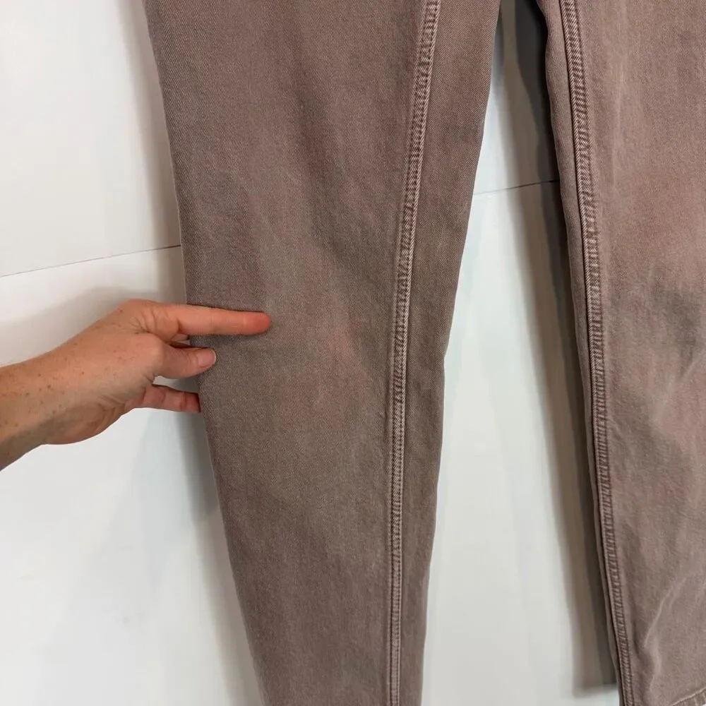 Everlane Jeans Mens 32x32 Brown tan Denim Organic Cotton Straight Leg Slim Fit‎